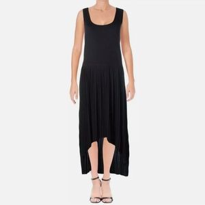 NWT JOAN VASS HI LO PLEATED COCKTAIL PARTY DRESS